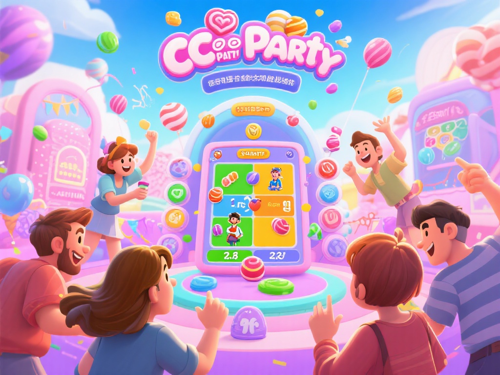 在CC糖果派对的世界里，游戏不仅仅是一个消磨时间的