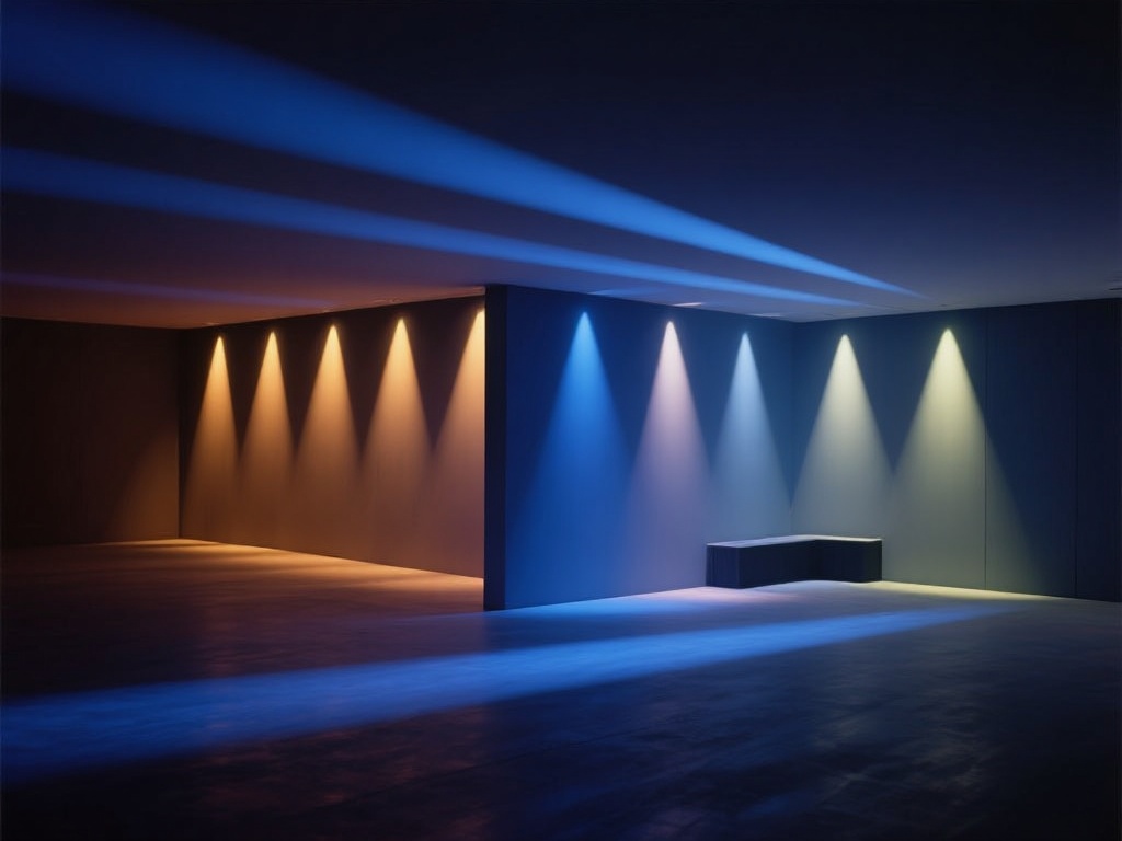 需要注意的是，灯光虽然可以丰富视觉效果，但过多的光