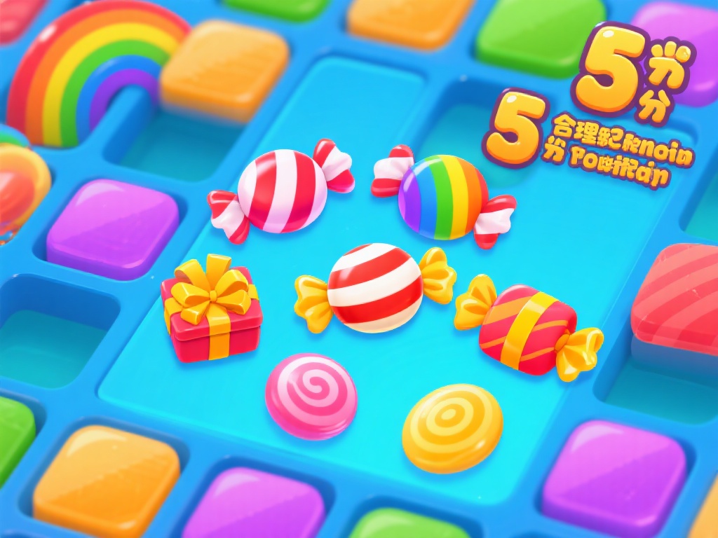 合理利用特殊糖果提高得分
游戏中存在多种特殊糖果