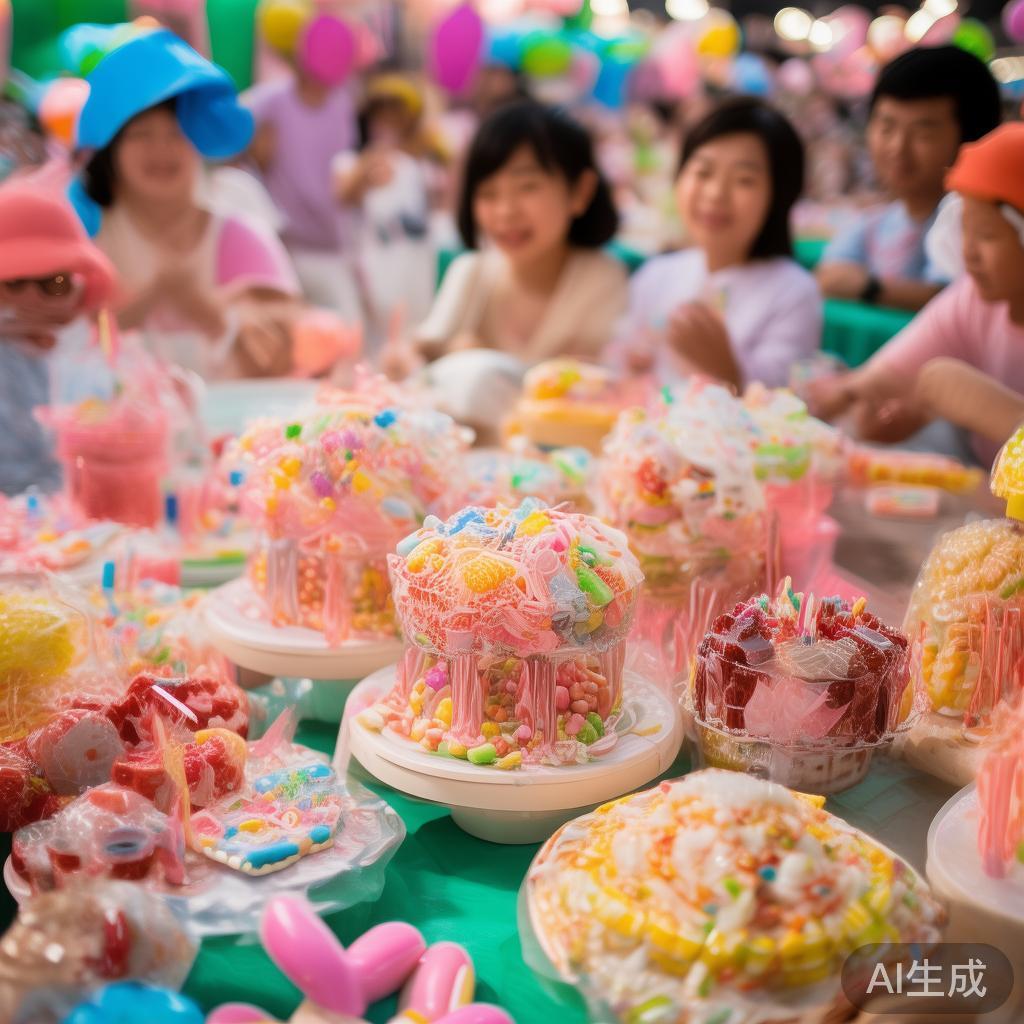 威海糖果派对不仅仅是吃糖这么简单。现场的互动游戏和