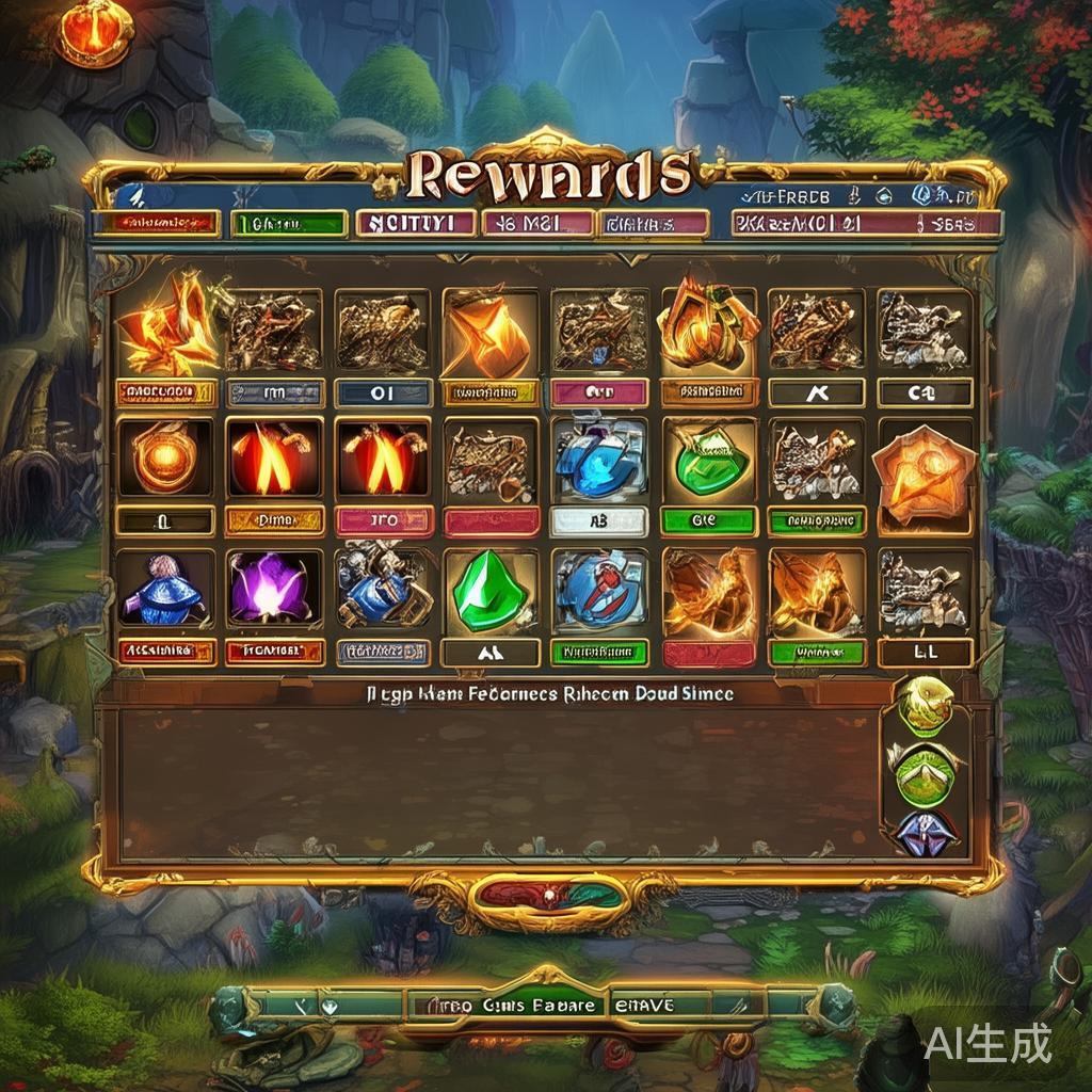 1.&nbsp;累积奖励
在游戏过程中，玩家通过完成任务、