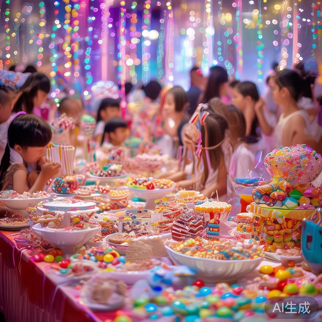 延安糖果派对盛大开启,共享欢乐童年时光 在童年的记忆中,糖果总是能带来无尽的欢乐与甜蜜。如