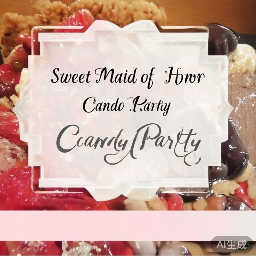 甜蜜伴娘糖果派对温馨举办心得与精彩瞬间全攻略 在婚礼筹备过程中,伴娘不仅是新娘的得力助手,更是婚