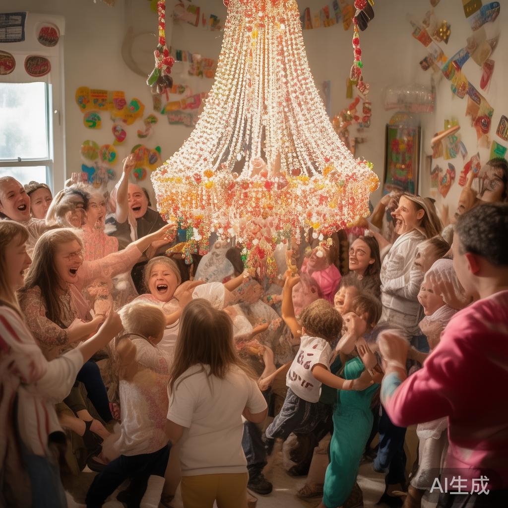 许多成年人在回忆中都会珍藏起一次次难忘的吊糖果经验