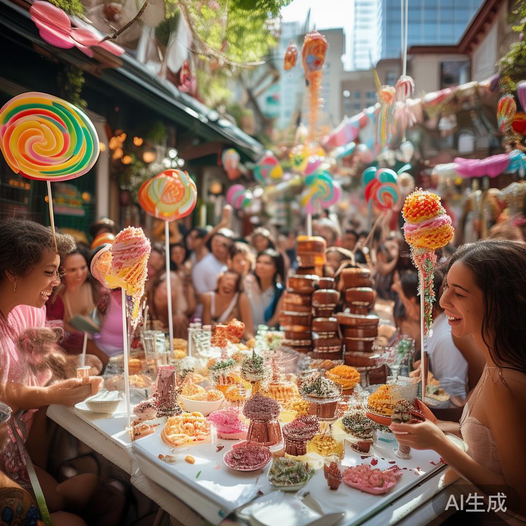 欢快开启糖果派对,共享甜蜜美妙时光的快乐盛宴 在繁忙的生活中,偶尔放慢脚步,迎接一场充满欢乐的糖