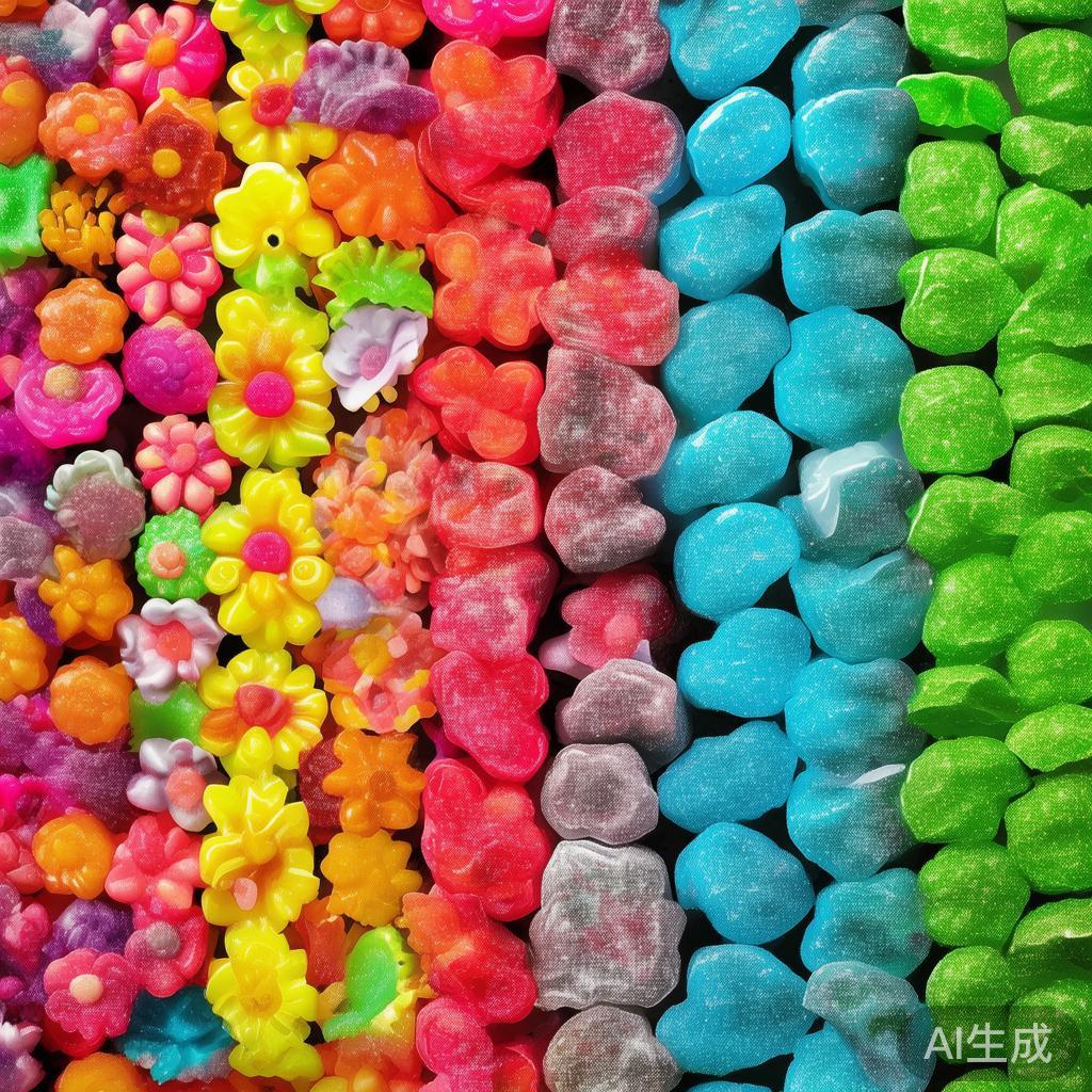 糖果派对:六种美味糖果的完美搭配技巧与创意分享 硬糖因其持久的甜味和多样的造型受欢迎。为了避免单调