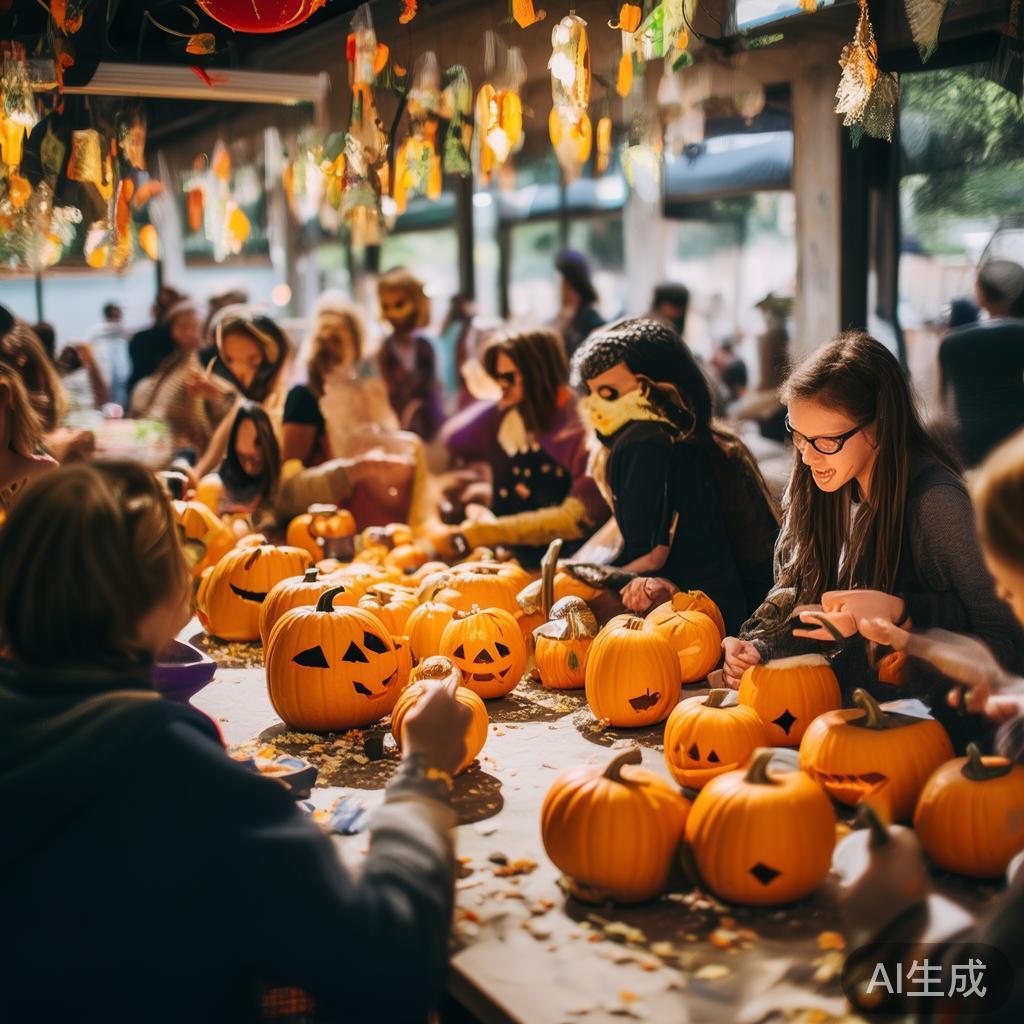 此外，手工制作环节亦是活动亮点之一。可以设置面具制